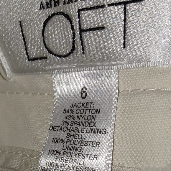 Ann Taylor LOFT Trench Coat with lining shell - Picture 8 of 10